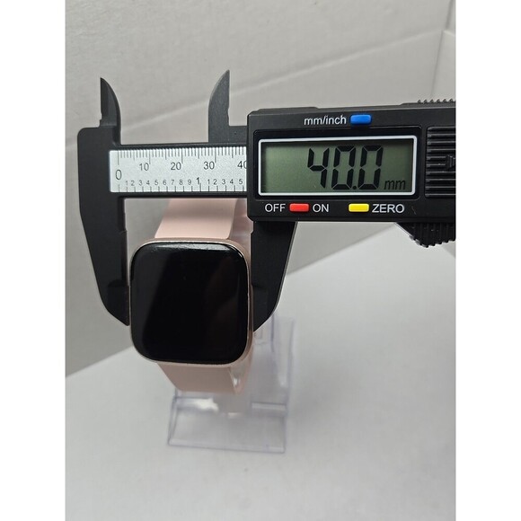 Fitbit Versa 2 Smartwatch Pink 40mm Alexa WR50M Always On Display No Charger - Picture 5 of 10